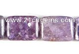 CKU10 15 inches 13*18mm rectangle purple kunzite beads wholesale