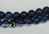 CKU101 15.5 inches 6mm round dyed kunzite beads wholesale