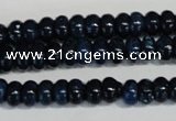 CKU110 15.5 inches 5*8mm rondelle dyed kunzite beads wholesale