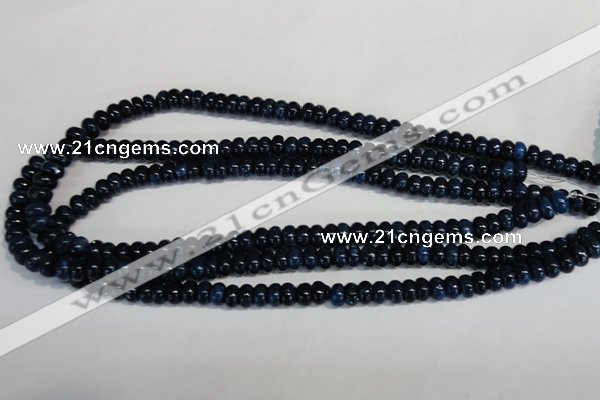 CKU110 15.5 inches 5*8mm rondelle dyed kunzite beads wholesale