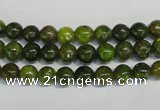 CKU142 15.5 inches 6mm round dyed kunzite beads wholesale