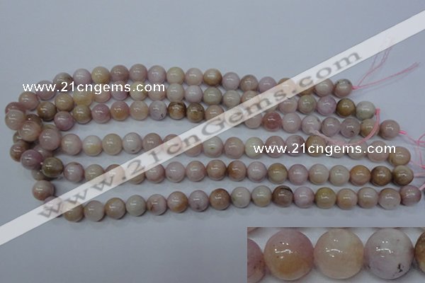 CKU204 15.5 inches 9mm round pink kunzite beads wholesale