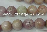 CKU206 15.5 inches 12mm round pink kunzite beads wholesale