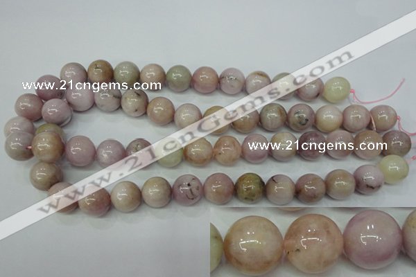 CKU206 15.5 inches 12mm round pink kunzite beads wholesale