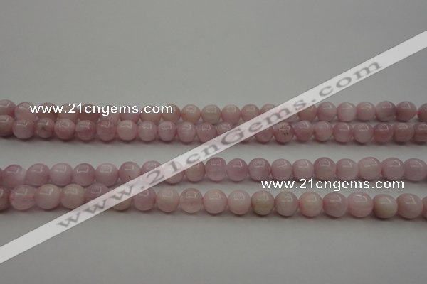 CKU251 15.5 inches 6mm round pink kunzite beads wholesale