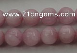 CKU252 15.5 inches 7mm round pink kunzite beads wholesale