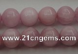 CKU253 15.5 inches 8mm round pink kunzite beads wholesale