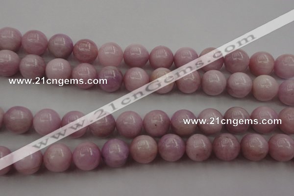 CKU255 15.5 inches 12mm round pink kunzite beads wholesale