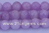 CKU262 15.5 inches 8mm round natural pink kunzite beads