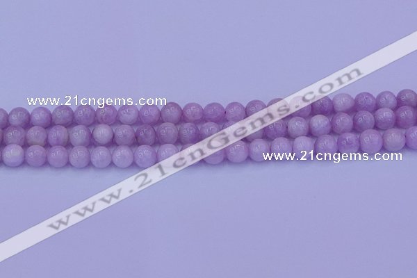 CKU262 15.5 inches 8mm round natural pink kunzite beads