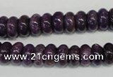 CKU32 15.5 inches 6*10mm rondelle purple kunzite beads wholesale