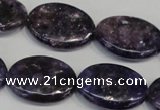 CKU42 15.5 inches 18*25mm oval purple kunzite beads wholesale