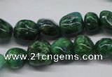 CKU54 15.5 inches 8*10mm - 10*12mm nuggets dyed kunzite beads