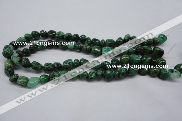 CKU54 15.5 inches 8*10mm - 10*12mm nuggets dyed kunzite beads