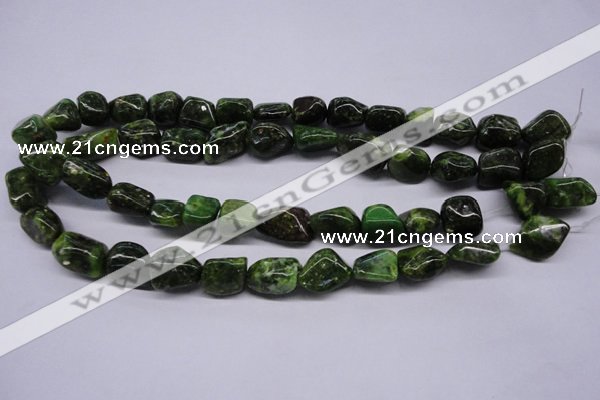 CKU55 15.5 inches 12*16mm - 14*20mm nuggets dyed kunzite beads