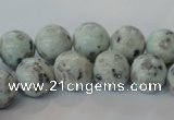 CKW03 15.5 inches 10mm round kiwi jasper gemstone beads