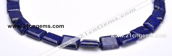 CLA05 Rectangle deep blue dyed lapis lazuli 12*16mm stone beads