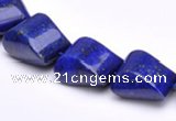 CLA30 14*18mm deep blue dyed lapis lazuli gemstone beads