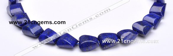 CLA30 14*18mm deep blue dyed lapis lazuli gemstone beads