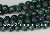 CLA480 15.5 inches 8mm round synthetic lapis lazuli beads