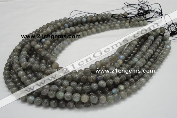 CLB02 16 inches 8mm round labradorite gemstone beads wholesale