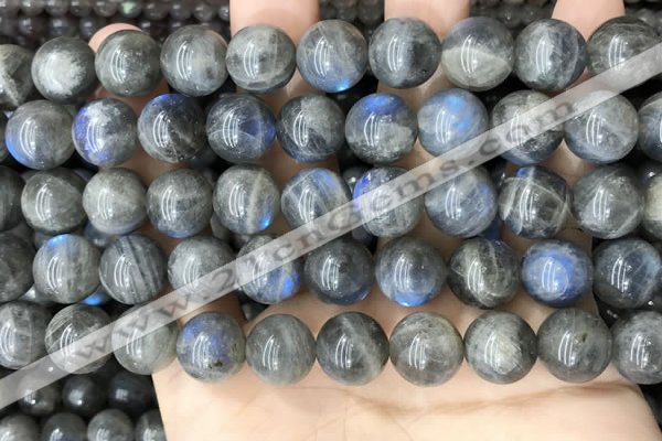 CLB1035 15.5 inches 12mm round labradorite beads wholesale