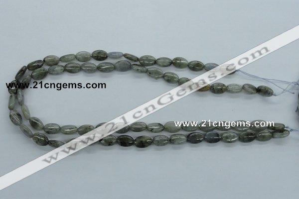 CLB111 15.5 inches 8*12mm oval labradorite gemstone beads wholesale