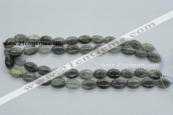 CLB113 15.5 inches 12*16mm oval labradorite gemstone beads wholesale