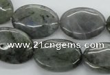 CLB115 15.5 inches 18*25mm oval labradorite gemstone beads wholesale