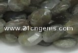 CLB12 16 inches 15*20mm faceted oval labradorite gemstone beads