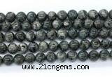 CLB1203 15.5 inches 10mm round black labradorite gemstone beads