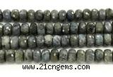 CLB1286 15.5 inches 10*16mm faceted rondelle labradorite beads