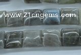 CLB132 15.5 inches 12*12mm square labradorite gemstone beads
