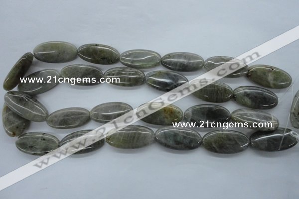 CLB135 15.5 inches 15*30mm oval labradorite gemstone beads