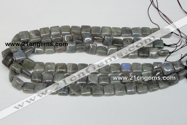 CLB163 15.5 inches 12*12mm square labradorite gemstone beads