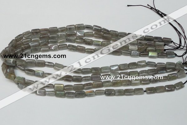 CLB165 15.5 inches 7*10mm rectangle labradorite gemstone beads