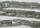 CLB166 15.5 inches 8*12mm rectangle labradorite gemstone beads