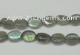 CLB172 15.5 inches 8*10mm oval labradorite gemstone beads