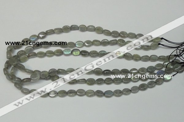 CLB172 15.5 inches 8*10mm oval labradorite gemstone beads