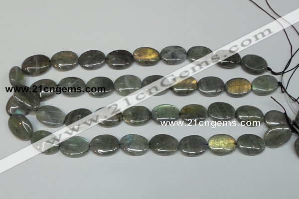 CLB174 15.5 inches 13*18mm oval labradorite gemstone beads