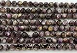 CLB2026 15 inches 8mm round natural lepidolite gemstone beads