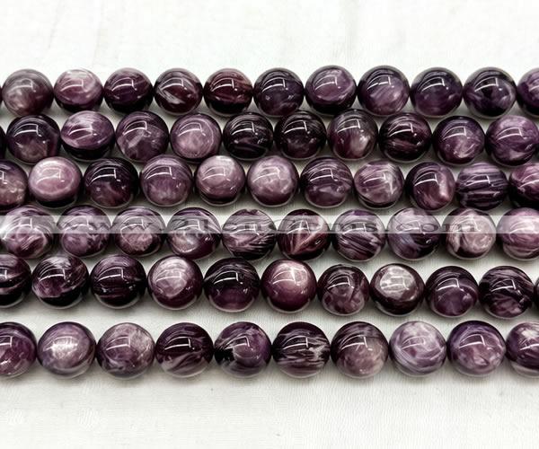 CLB2045 15 inches 13mm round natural lepidolite gemstone beads