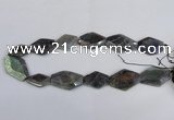 CLB220 15.5 inches 18*25mm - 25*35mm freeform labradorite beads