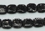 CLB306 15.5 inches 12*12mm square black labradorite gemstone beads