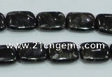 CLB309 15.5 inches 10*14mm rectangle black labradorite gemstone beads