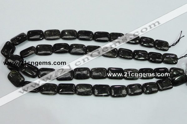 CLB310 15.5 inches 13*18mm rectangle black labradorite gemstone beads