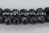 CLB352 15.5 inches 8mm round black labradorite beads wholesale