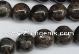 CLB435 15.5 inches 14mm round grey labradorite beads wholesale