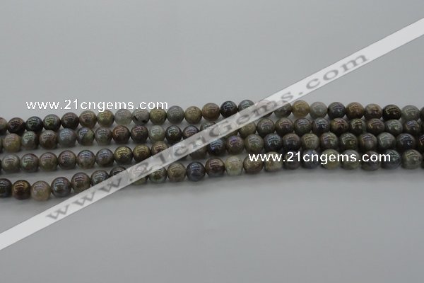 CLB602 15.5 inches 8mm round AB-color labradorite beads