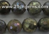 CLB616 15.5 inches 16mm faceted round AB-color labradorite beads